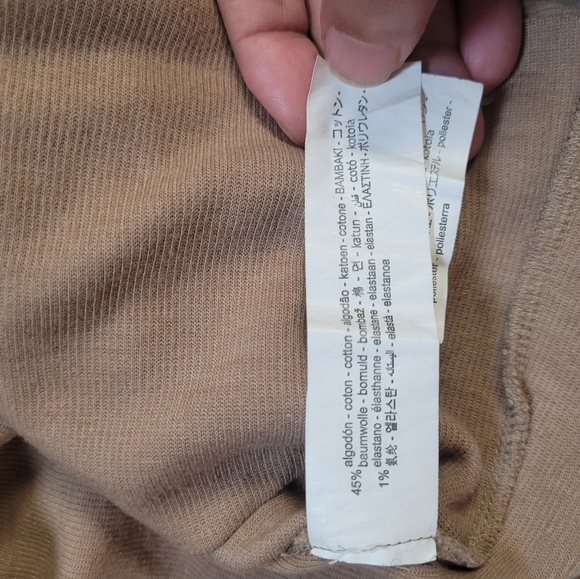 Zara Beige Turtleneck Sweater Vest - Picture 6 of 6